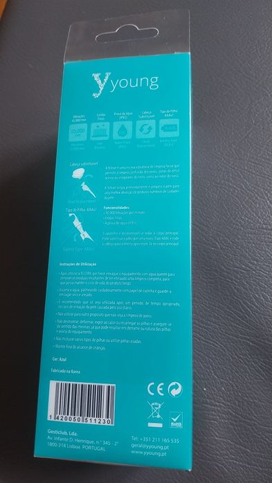 Escova de limpeza facial Yyoung