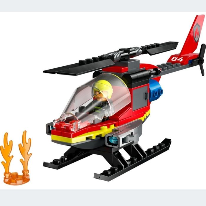 LEGO 60411 CITY Strażacki helikopter ratunkowy