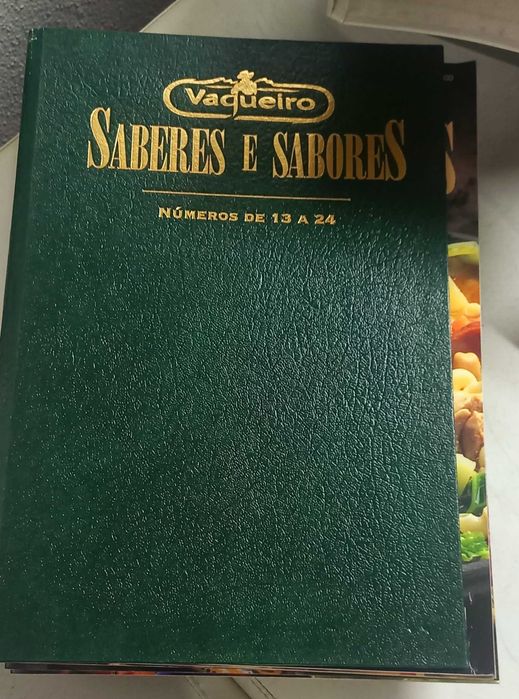 Coleção Antiga de Culinária VAQUEIRO – Livros e 24 Revistas Encadernadas