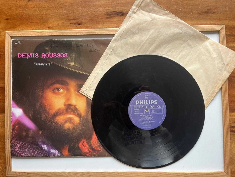 Vinil Demis Roussos – "Souvenirs" (Ed. Especial Círculo de Leitores)