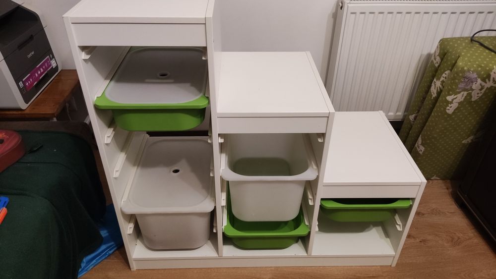 IKEA regał Trofast+ biurko Pahl