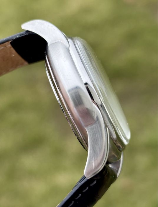 Longines chronograf 1995r. 38mm b/k Pelen zestaw zegarek