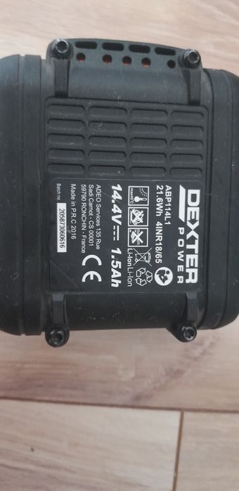 Akumulator bateria DEXTER POWER 14.4V 1.5AH