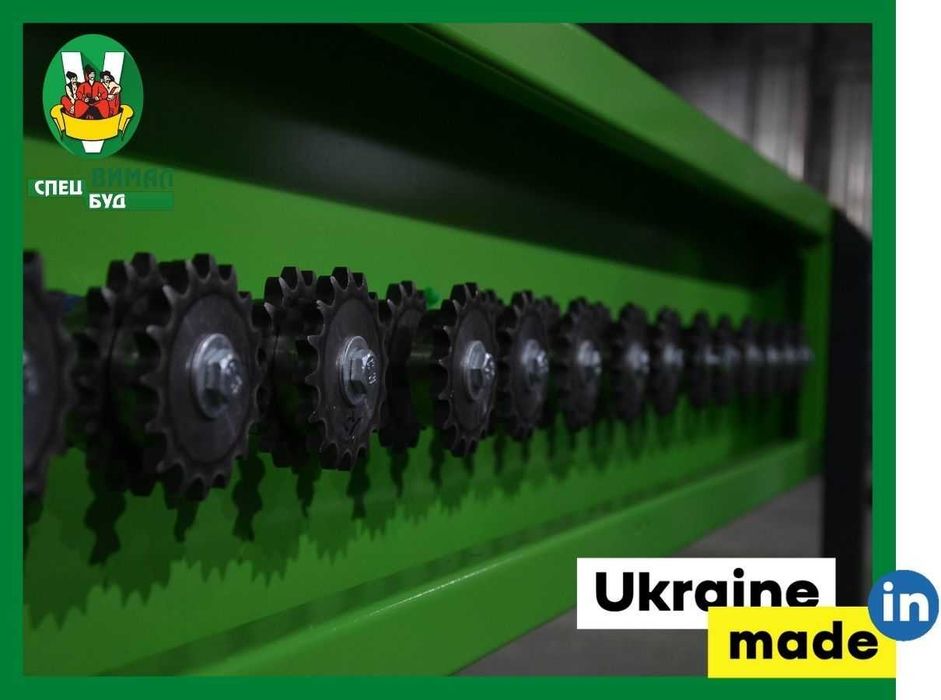 Щіточна машина для сухого очищення овочів BRUSHER ВИМАЛСПЕЦБУД