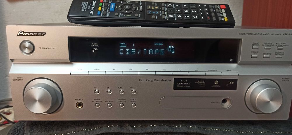 Amplituner Pioneer VSX-418-K Kino domowe 5.1