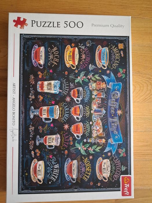 Puzzle 500 Trefl Czas na kawę