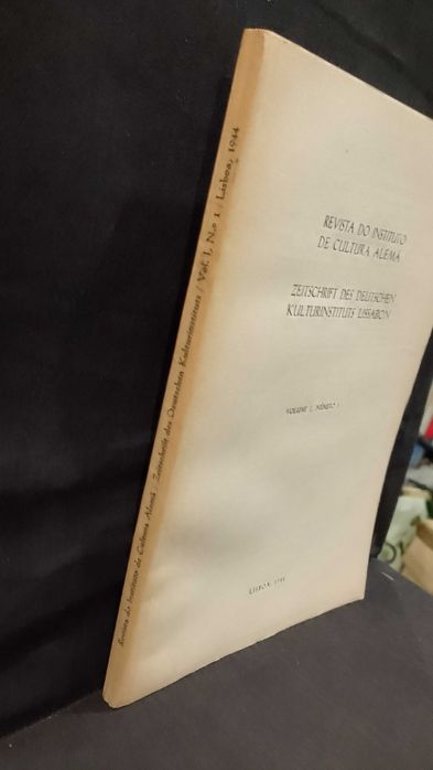 Revista do Instituto de Cultura Alemã - Volume I - Número 1 (1944)