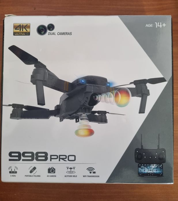Drone dual cameras 4k Alcobaça E Vestiaria • OLX Portugal