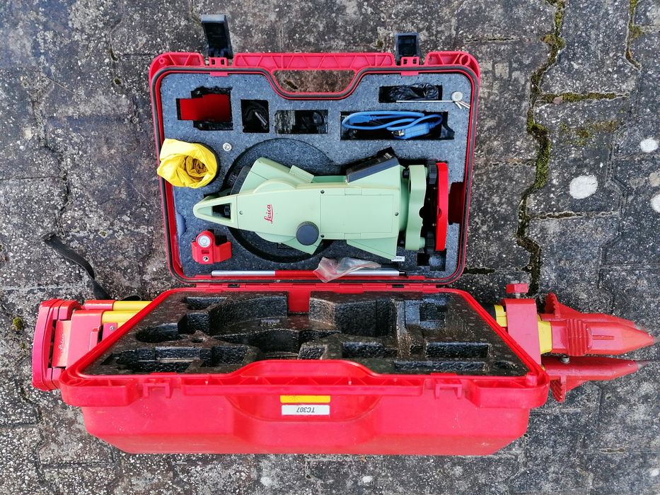 Estação Total Leica TC307 completa