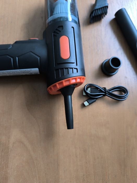 Аккумуляторный пылесос и ветродуйка 2в1