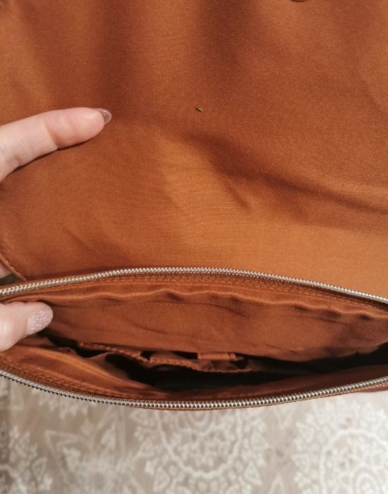 Plecak brązowy polecam