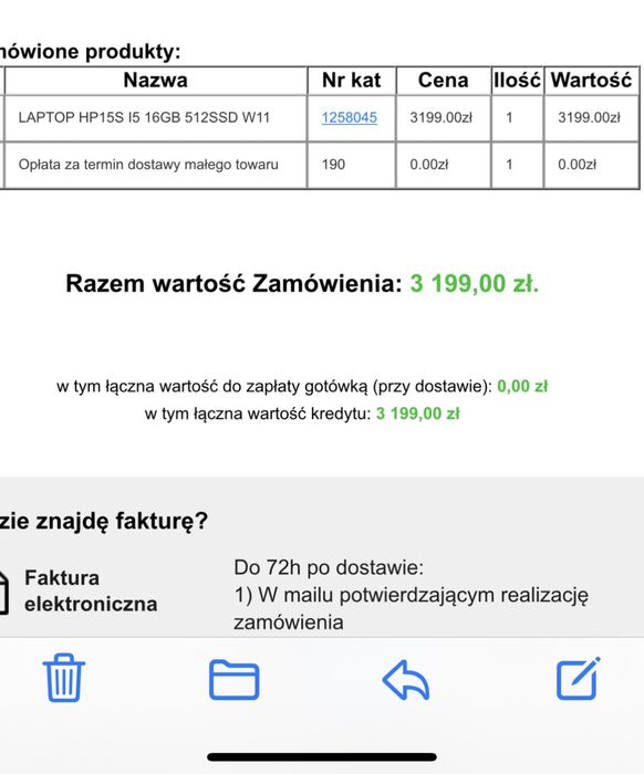 Laptop Lenowo kolor zloty