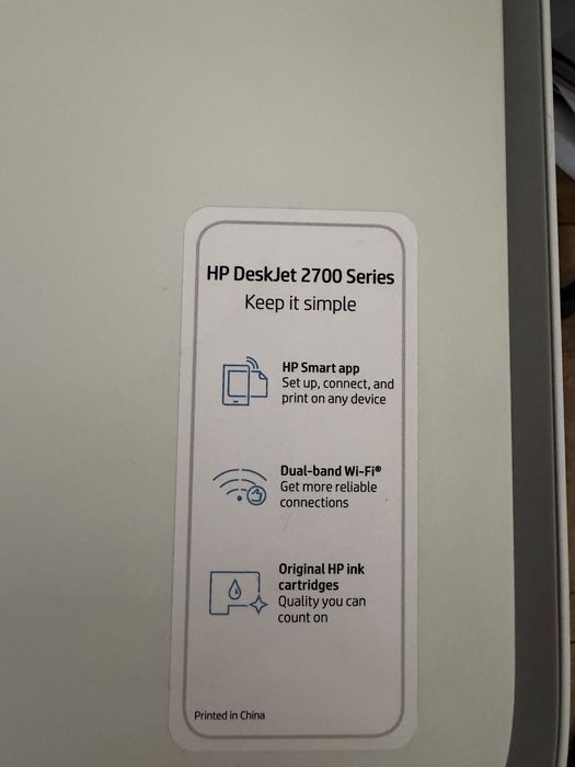 Drukarka HP Desk Jet 2700 series