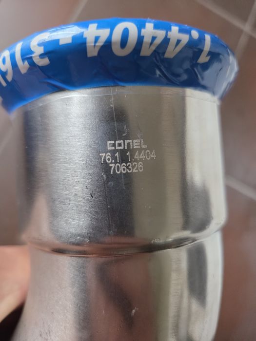 Złącze kątowe średnica 76.1