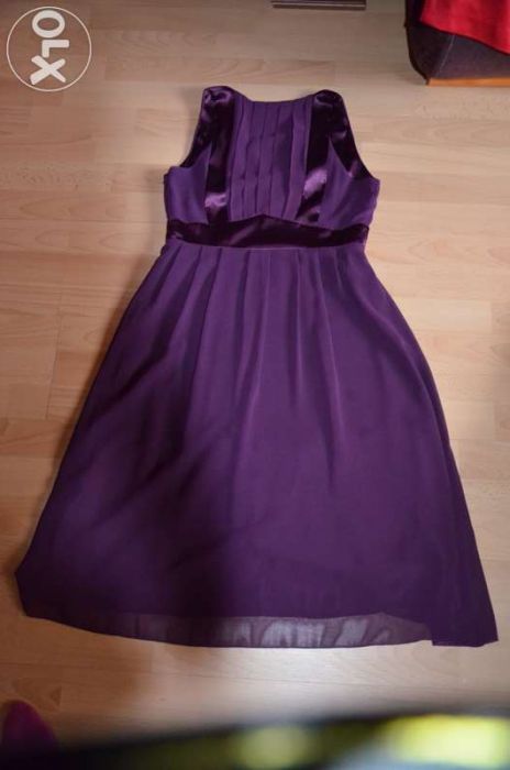 Purpurowa sukienka Mohito r.38