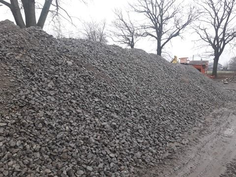 Tłuczeń kruszywo betonowe gruz betonowy betonowo ceglany