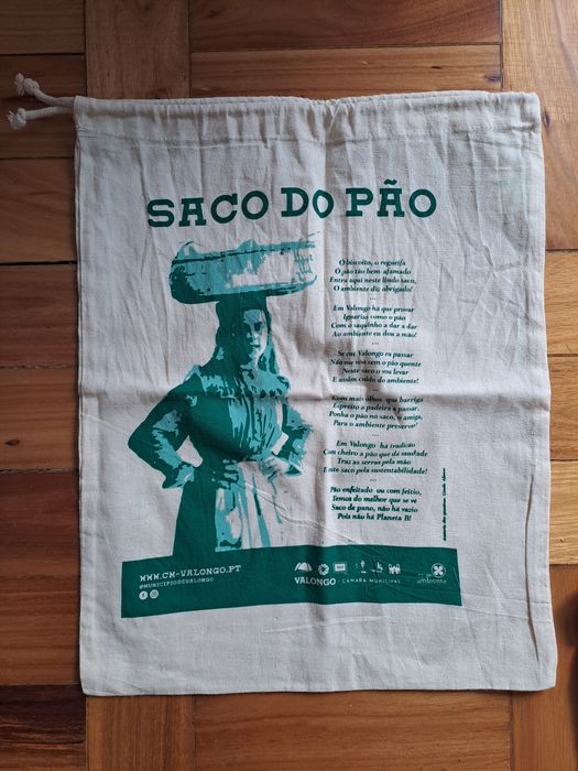 3 sacos reutilizáveis novos