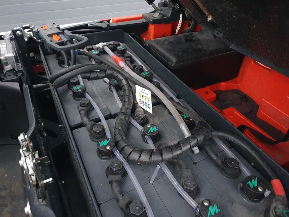 Wózek widłowy LINDE E12-02 Triplex Pozycjoner Wolny SKok E14 E16 E18