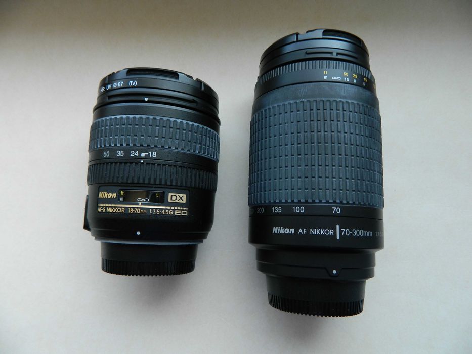 NIKON Lustrzanka cyfrowa D70 + akcesoria.