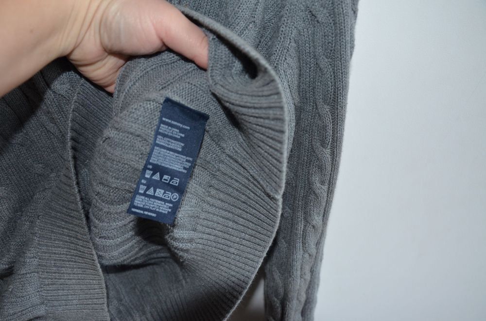 sweter kardigan Tommy Hilfiger r. XL szary pulower