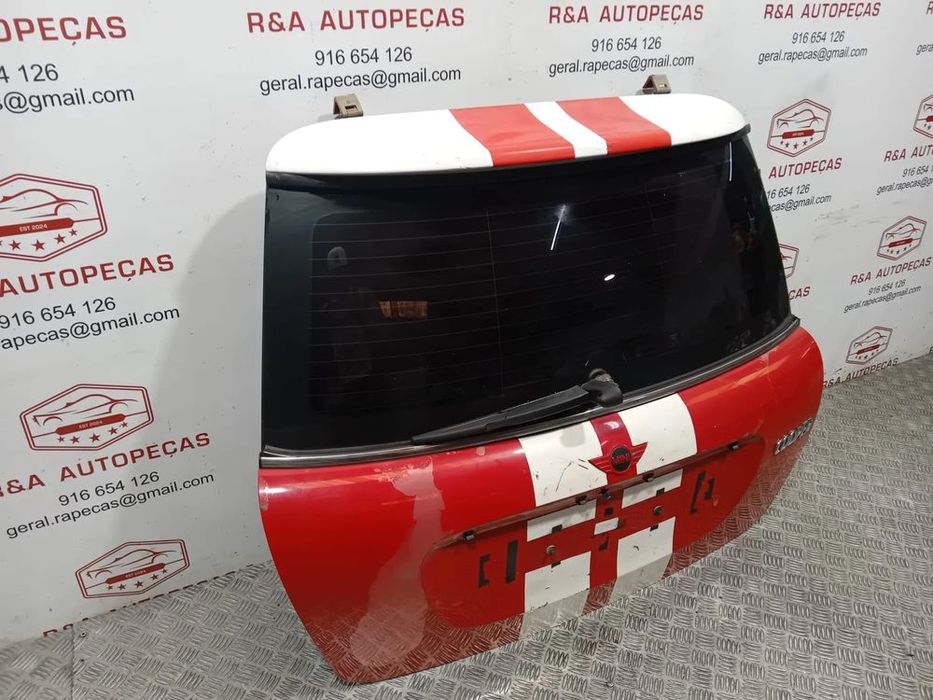 Tampa Porta de Mala Mini  Cooper R56 Com Aileron Original