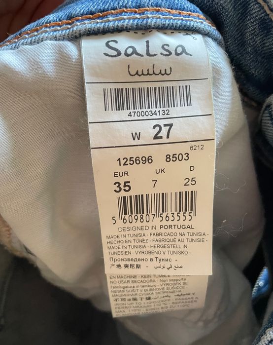 Calções de ganga Salsa Push In Secret Glamour