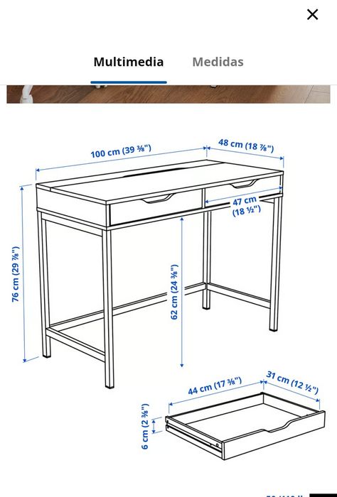 Secretaria ALEX IKEA