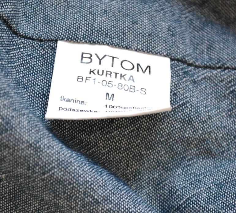 Męska kurtka szwedka marki Bytom/ kolor niebieski fiolet/ rozmiar M