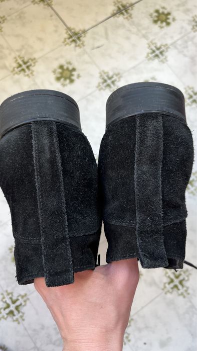 Мужские ботинки ,замша