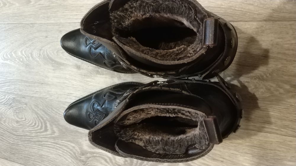 Ботинки зимние, Казаки, козаки, мотоботинки, ковбойки: 2 000 грн ...