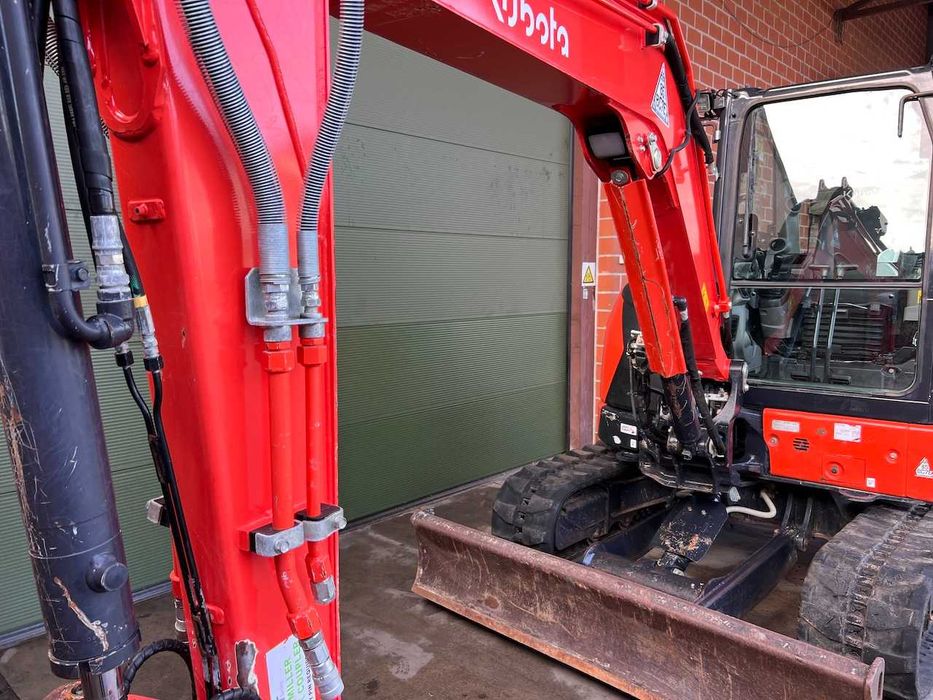 Мініекскаватор Kubota U50-5, 2022 р., 2220 м/г, 4 ковші | Kubota U50-5 Mini Excavator, 2022, 2220 Hours, 4 Buckets