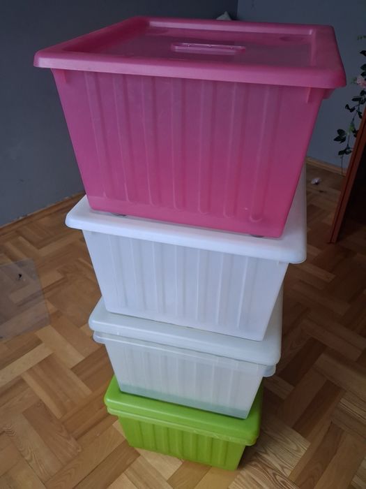 Pudełko pudło plastikowe Ikea Vessla
