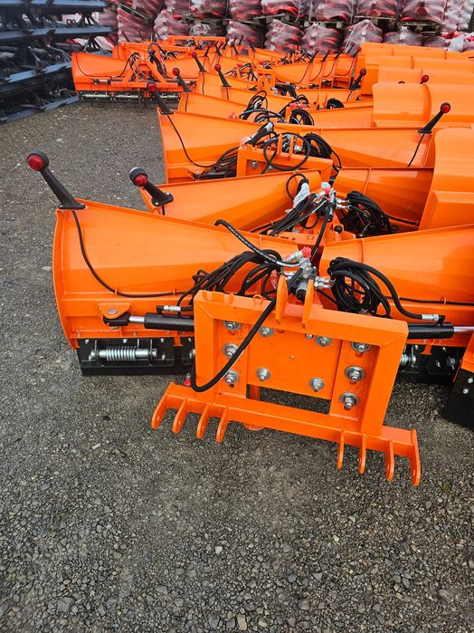 pług do śniegu strzałka komunalny hydrauliczny lekki transport PL