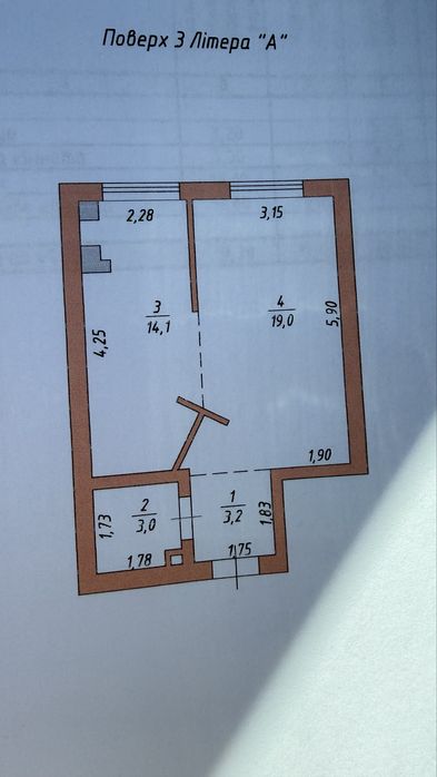 Продам 1 кім з ремонтом і меблями