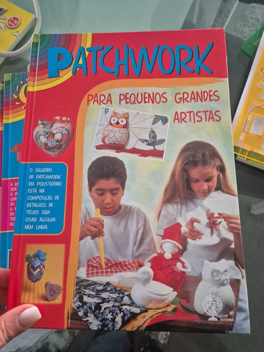 Conjunto de 16 livros para trabalhos manuais