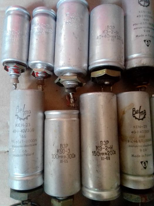 Конденсаторы СССР