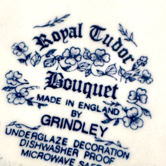 Vintage Serviço jantar Royal Tudor Bouquet by Brindley