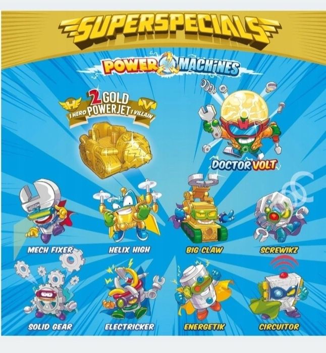 Zlota puszka seria 7 super things zings Doctor Volt