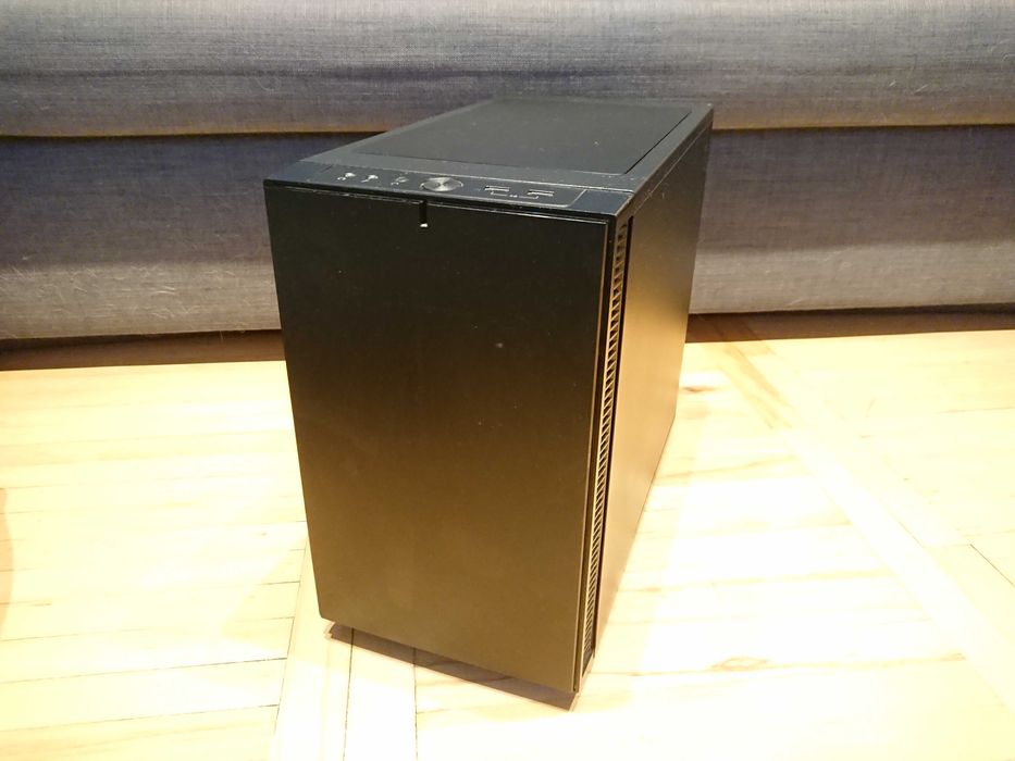 Obudowa ITX/SSF Fractal Design Define Nano S czarna okno komplet