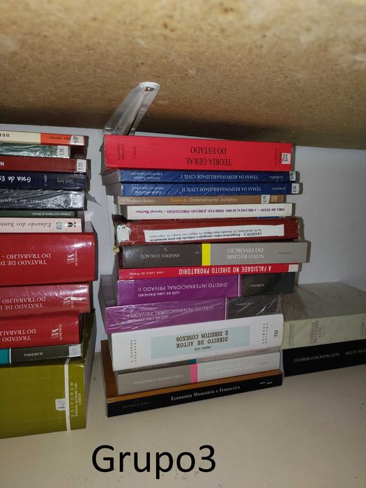 Grande coleção de livros de Direito, Administração Publica, Justiça, Segurança e outros temas