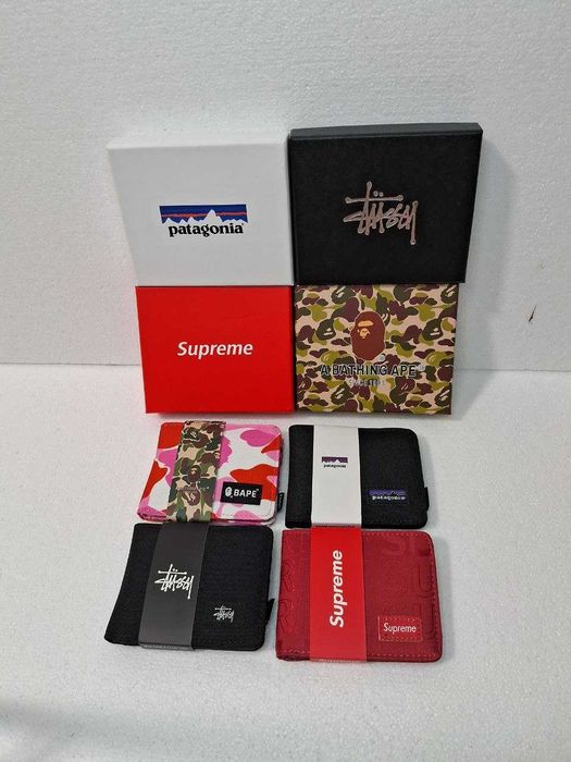 Кошельки / Гаманці Supreme , Bape , Patagonia , Stussy