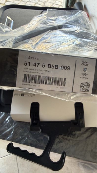 Tapedes Borracha NOVOS Originais BMW e/1 e/2 F40,F44,F70,F74