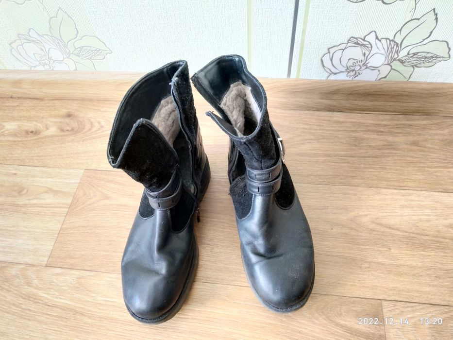 Сапоги зимние подростковые женские