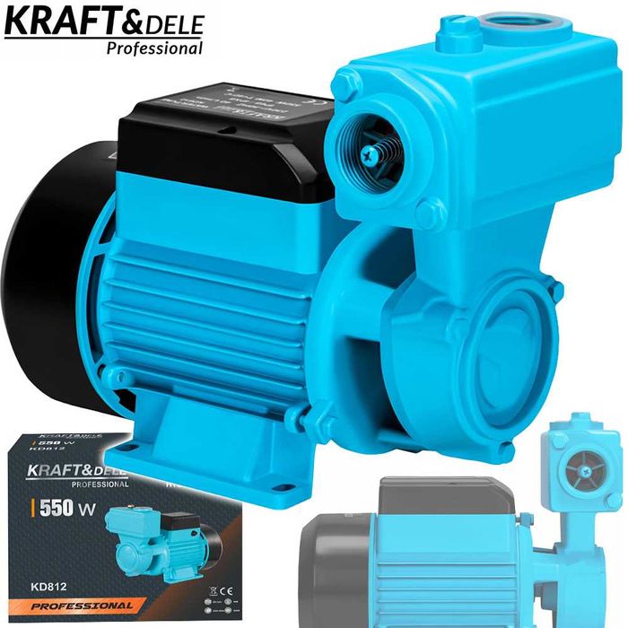 KRAFT&DELE Pompa Do Wody Hydroforowa Ogrodowa+Zawór 550w 2400l/h KD812