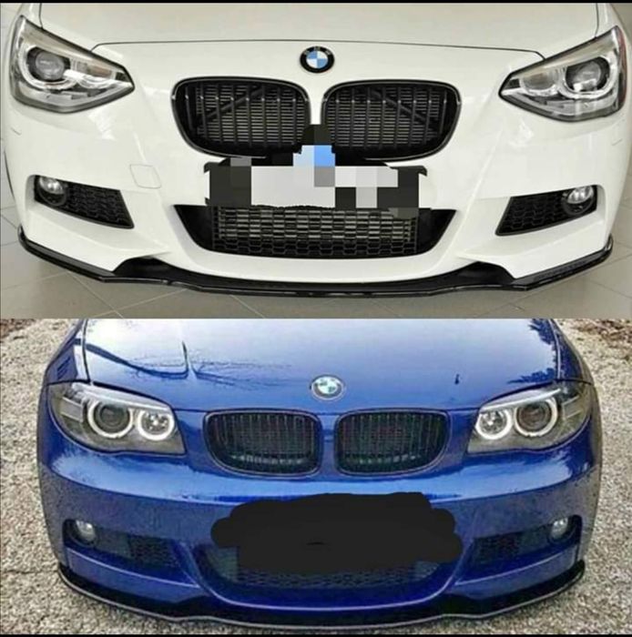 LIP SPOILER Frente PALA ABA LÂMINA BMW SÉRIE 1 F20 F21 M PERFORMANCE