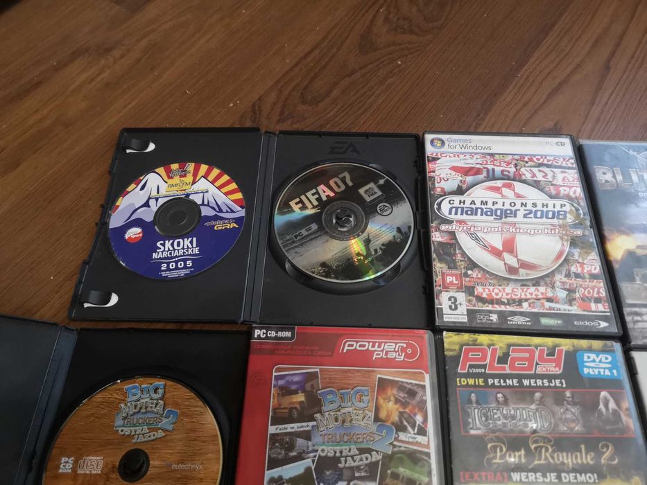 Gry PC Fifa 07, PES2010, Swat 2 itp. 14sztuk
