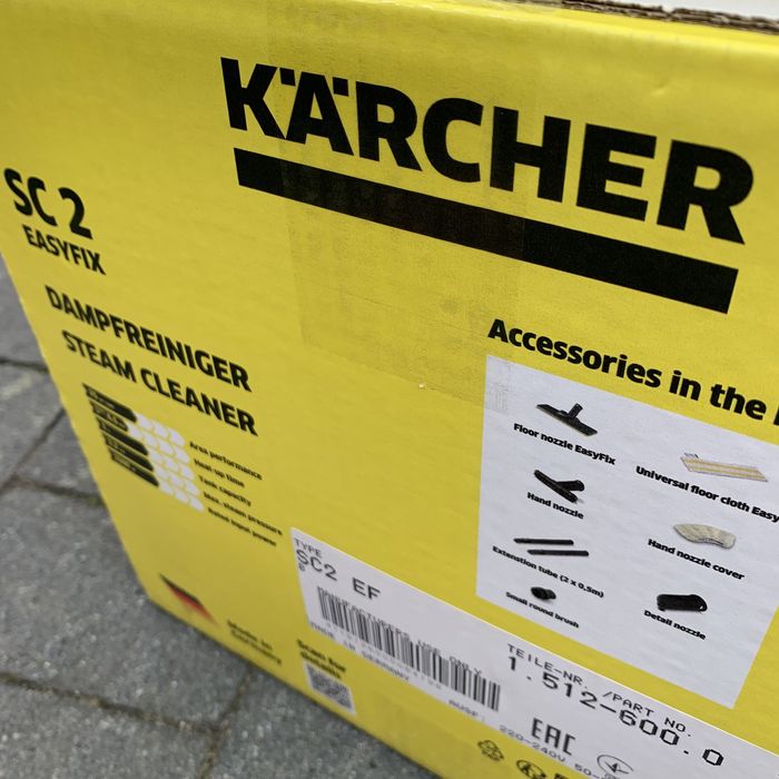 Пароочисник karcher sc2 easyfix sc4 5 пароочиститель: 4 195 грн ...
