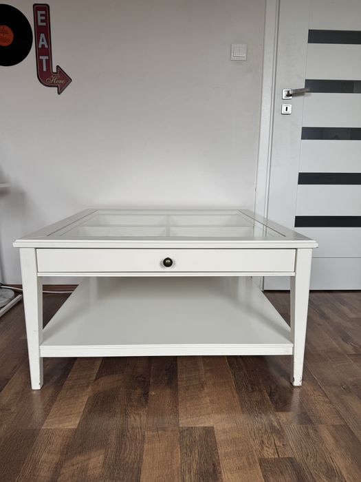 Stolik kawowy biały IKEA