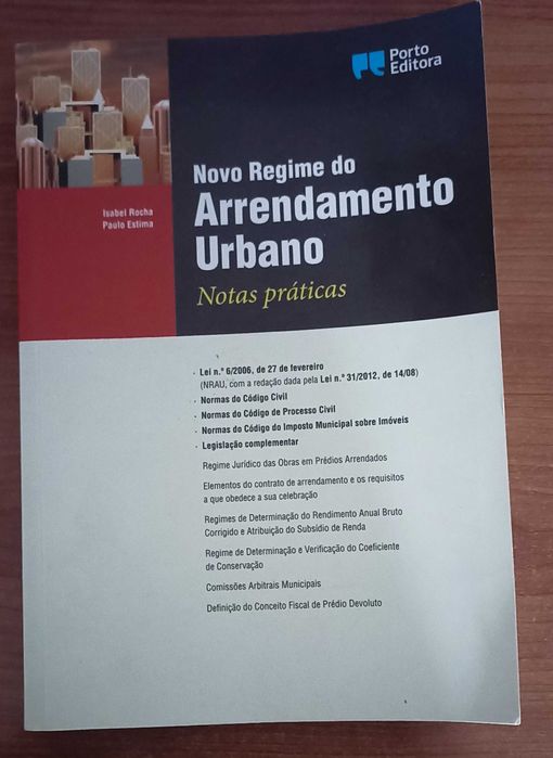 Novo Regime do Arrendamento Urbano - Notas práticas (2012)
