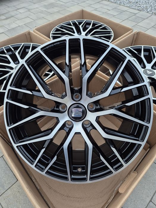 Felgi 18" 5x112 Seat Leon Tarraco Alhambra Cupra Leon Ateca Born Nowe TPMS | #RS4